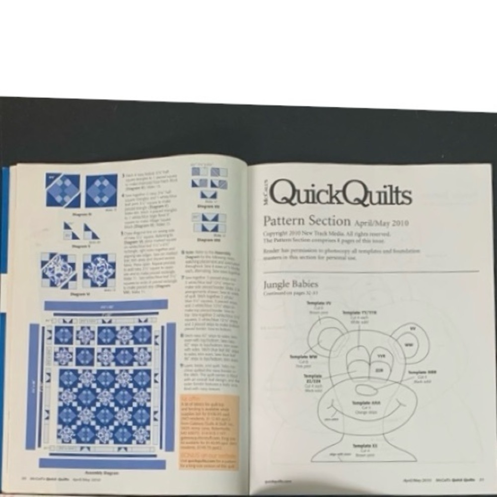 5 “April-May-Spring-Summer” Quilting Magazines. - Picture 13 of 16